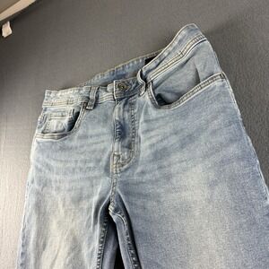 The Perfect Jean NYC Jeans Men's 32x28* Blue Slim Thick Stretch Light Wash Denim